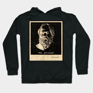 Mediocrates Vintage Style Hoodie